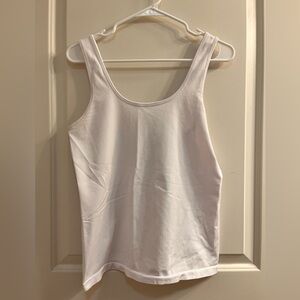 Athleta white tank